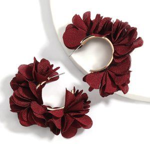 Flower Petal Hoops